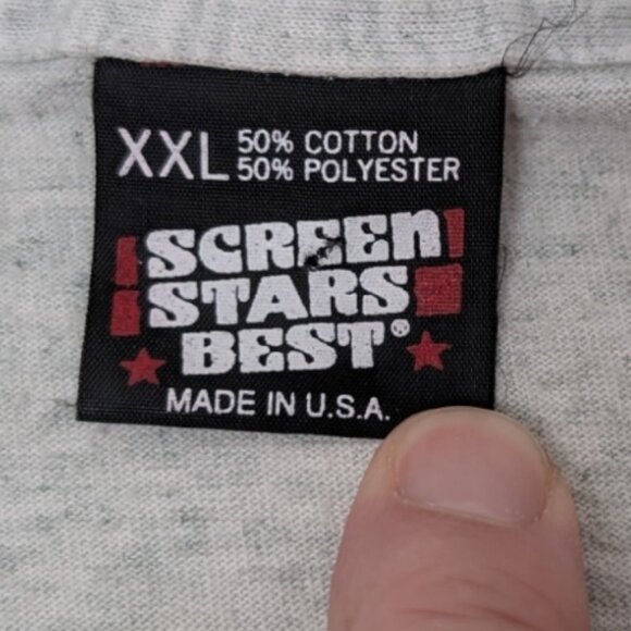 VTG Bemidji Boat Sun Single Stitch USA Made T Shirt Sz XXL Screen Stars 50/50 - Picture 8 of 11